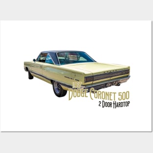 1967 Dodge Coronet 500 2 Door Hardtop Posters and Art